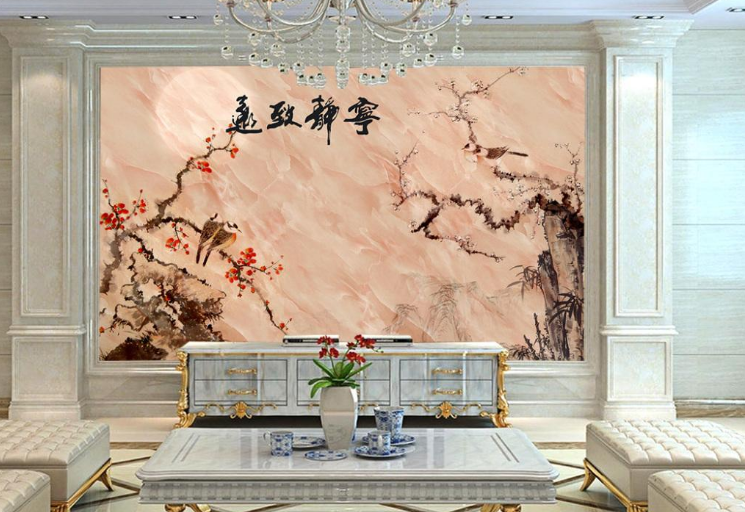 背景墙壁画 背景墙壁画设计